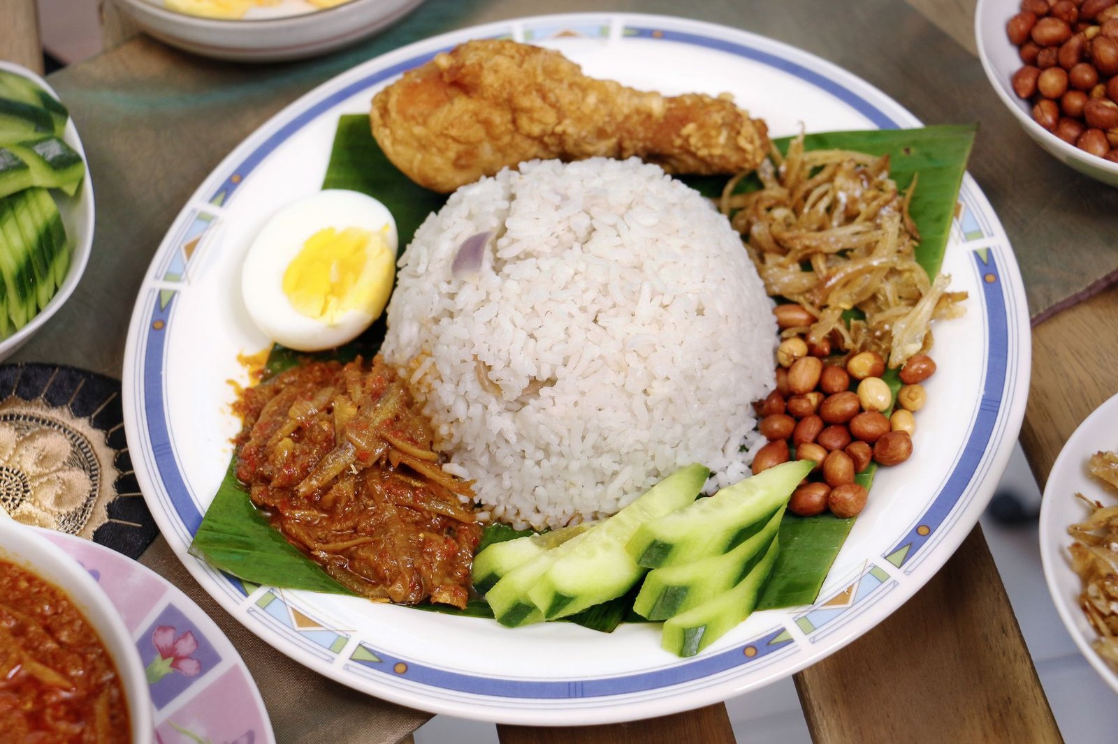 Nasi lemak malaisien